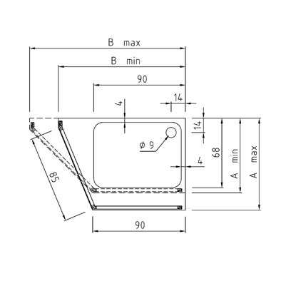 B7780ULUTR Alter Сollection душевая зона  Samo America 41278 - Вид №2