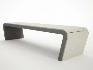 Manufatti Viscio Реконструированная каменная скамья без спинки Dust Cc005