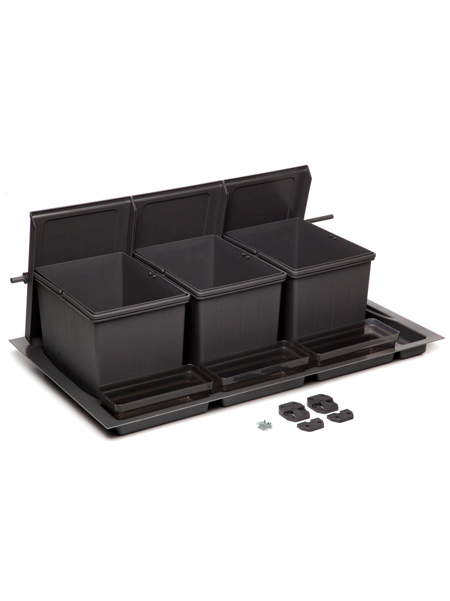 Система сортировки мусора Omega Top 900/36 Anthracite NAVAKO 10138 - Вид №2