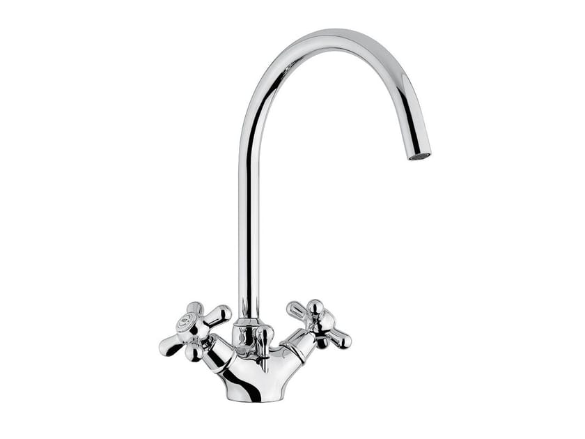 Смеситель для раковины из хромированной латуни Bugnatese Old ' 800 ARCH-00014844