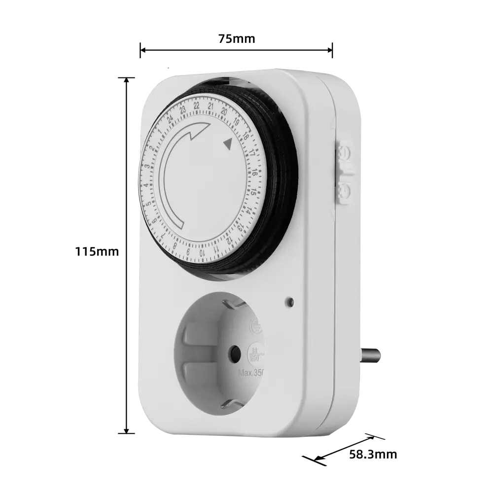 Таймер механический Lexman 3500 Вт IP20 84586350 STLM-2047728  - Вид №8