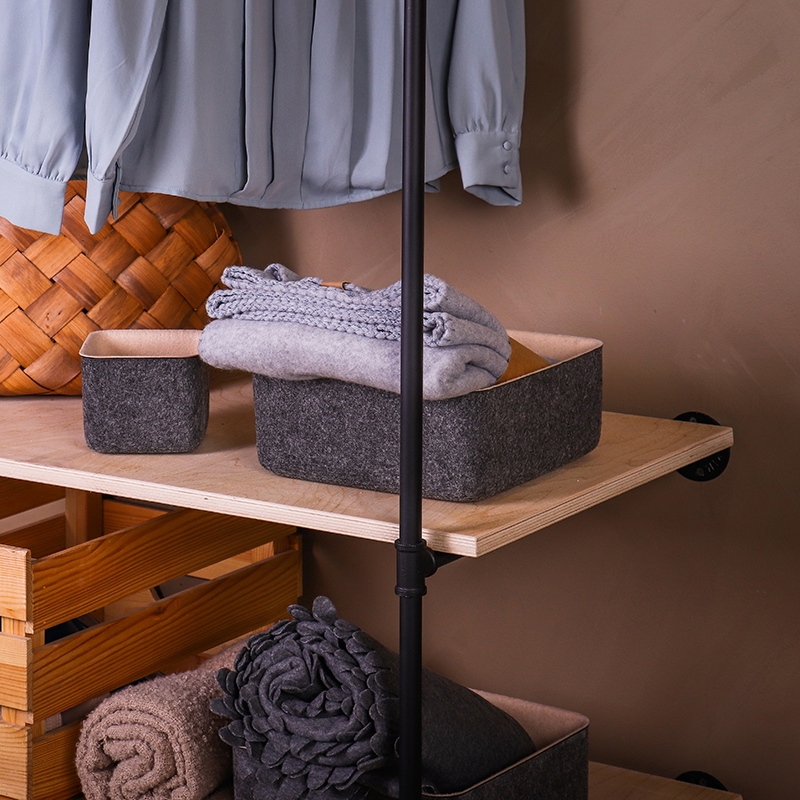 Металлическая труба , 1000x20x20 мм, черный LJPS0631 Public Steel Россия  - Вид №3