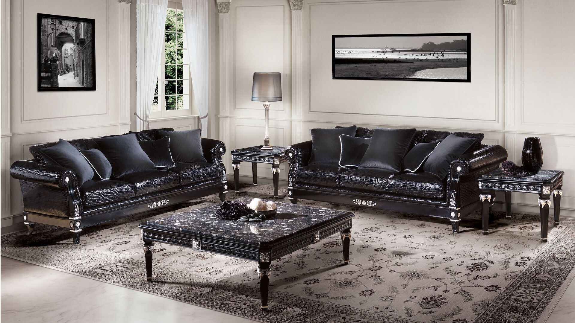 Диван в стиле ампир ANGELO CAPPELLINI Exclusive Italian Furniture ARCH-00000192 - Вид №3