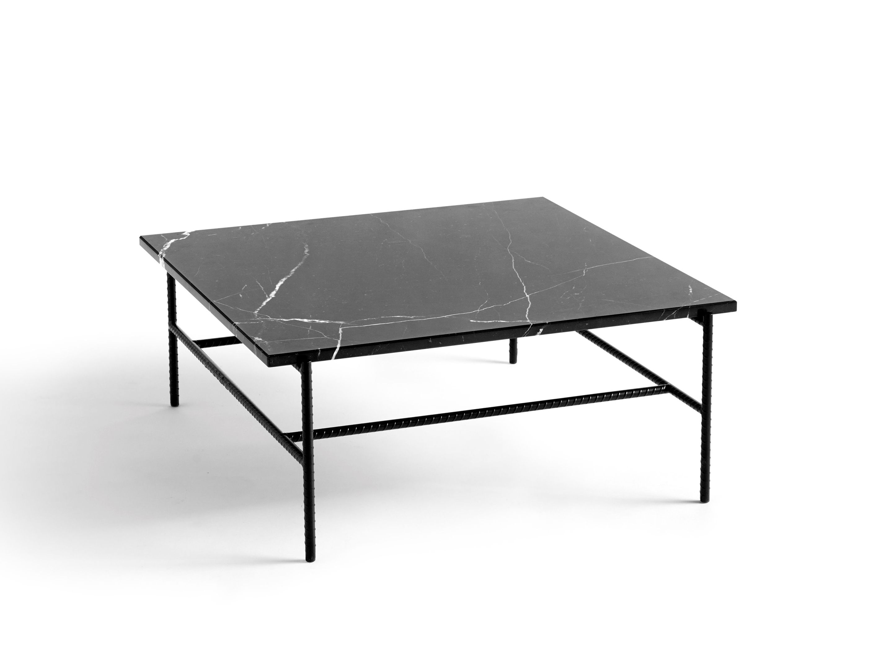 Прямоугольный мраморный журнальный столик Hay арматура ARCH-00107983