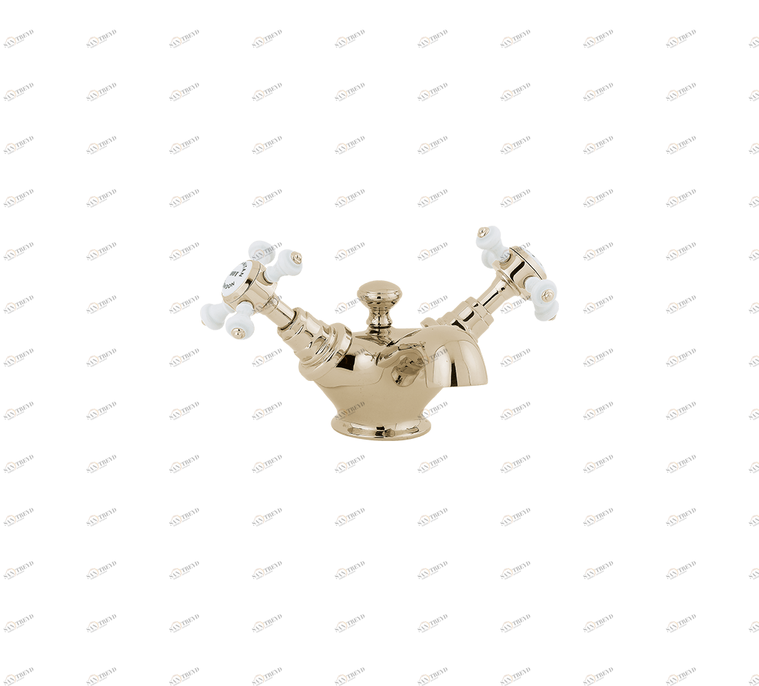 Gentry Home Смеситель для раковины от центра к центру 2 отверстия под смеситель 200 мм Chelsea Incalux GH101464