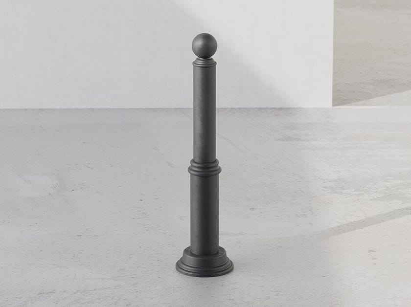 Металлический фиксированный столб боллард с опорной плитой DIMCAR ARCH-00081870