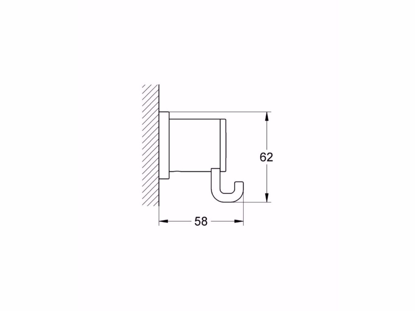 Металлический держатель для полотенец Grohe Allure ARCH-00115785 - Вид №2