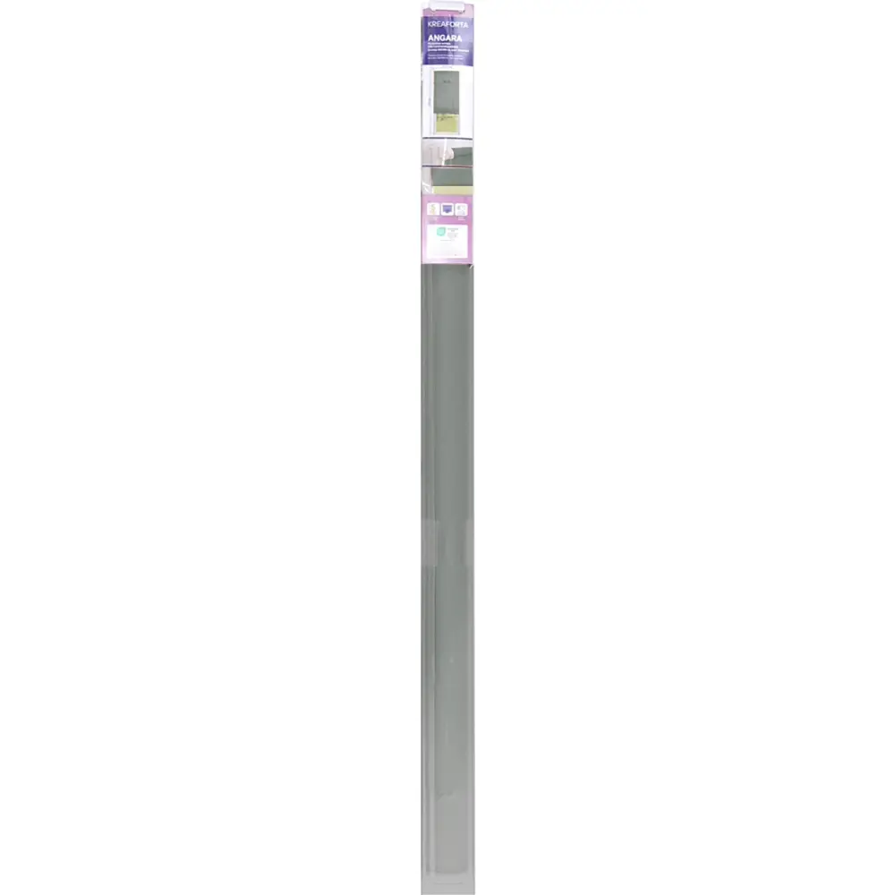 Штора рулонная KREAFORTA Angara 80x160 см серо-зеленая 89395890 STLM-2036532