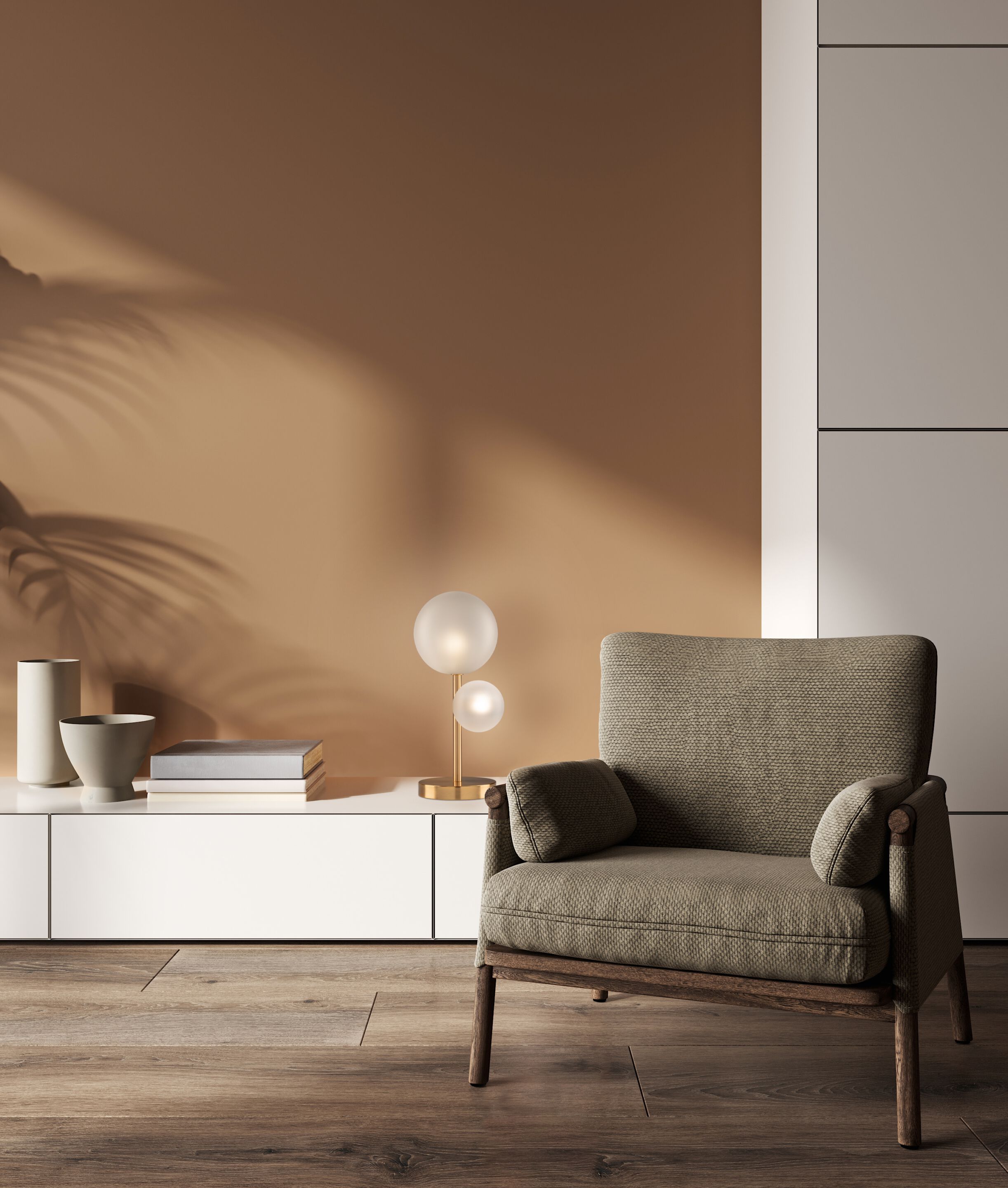 Настольная лампа ручной работы из железа и стекла Euroluce Lampadari пузыри ARCH-00143086 - Вид №1