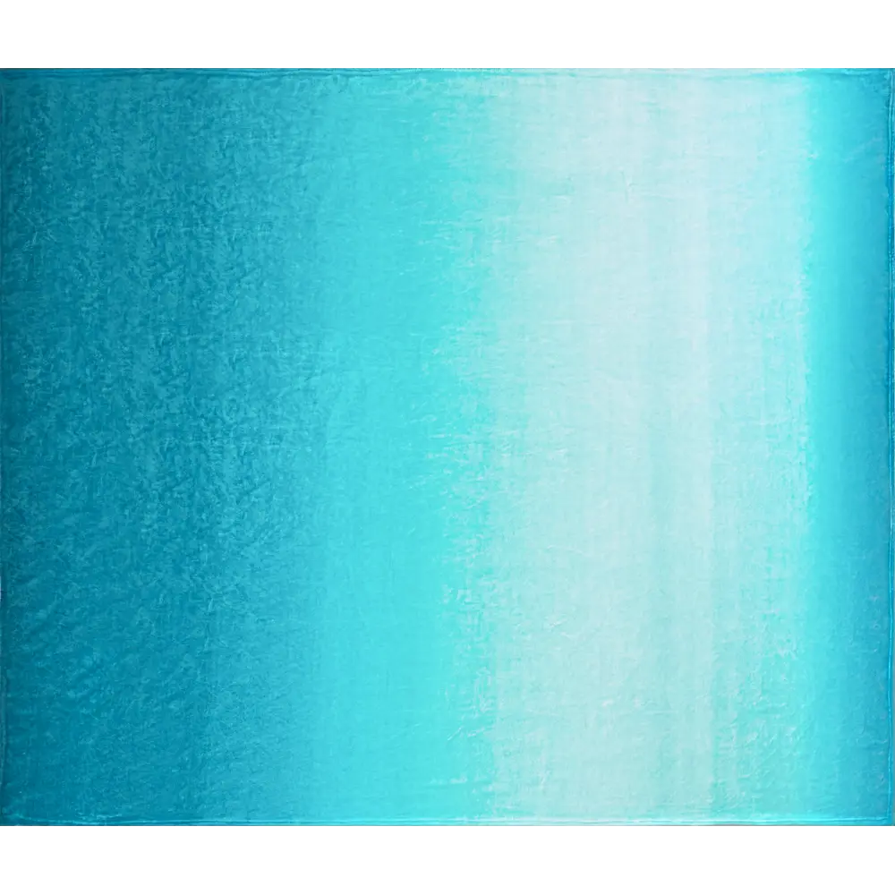 Плед Gradient 180x200 см фланель цвет бирюзовый 86143963 STLM-2122783 Ardenza Капсульная - Вид №3