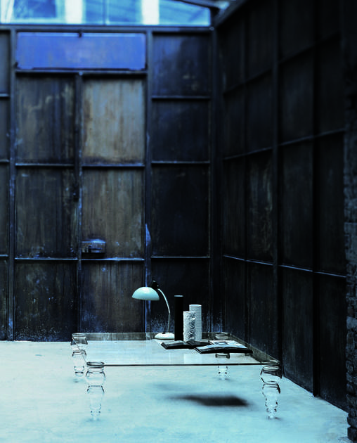 Glas Italia Низкий прямоугольный журнальный столик из хрусталя Post modern sun-id-1507860 - Вид №2