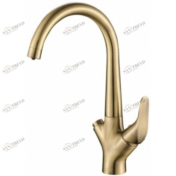 Steel Hammer SH 815 BR бронза Смеситель для кухни Zorg 356x266 