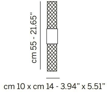 Euroluce Lampadari Настенный светильник Crystal led Gleam sun-id-1494898 - Вид №1