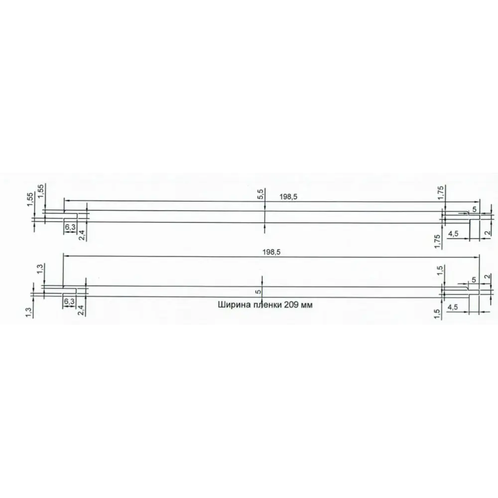 Стеновая панель МДФ Липа амурская 2700x200x6 мм 0.54 м² 84912050 STLM-2104070 Santreyd  - Вид №3
