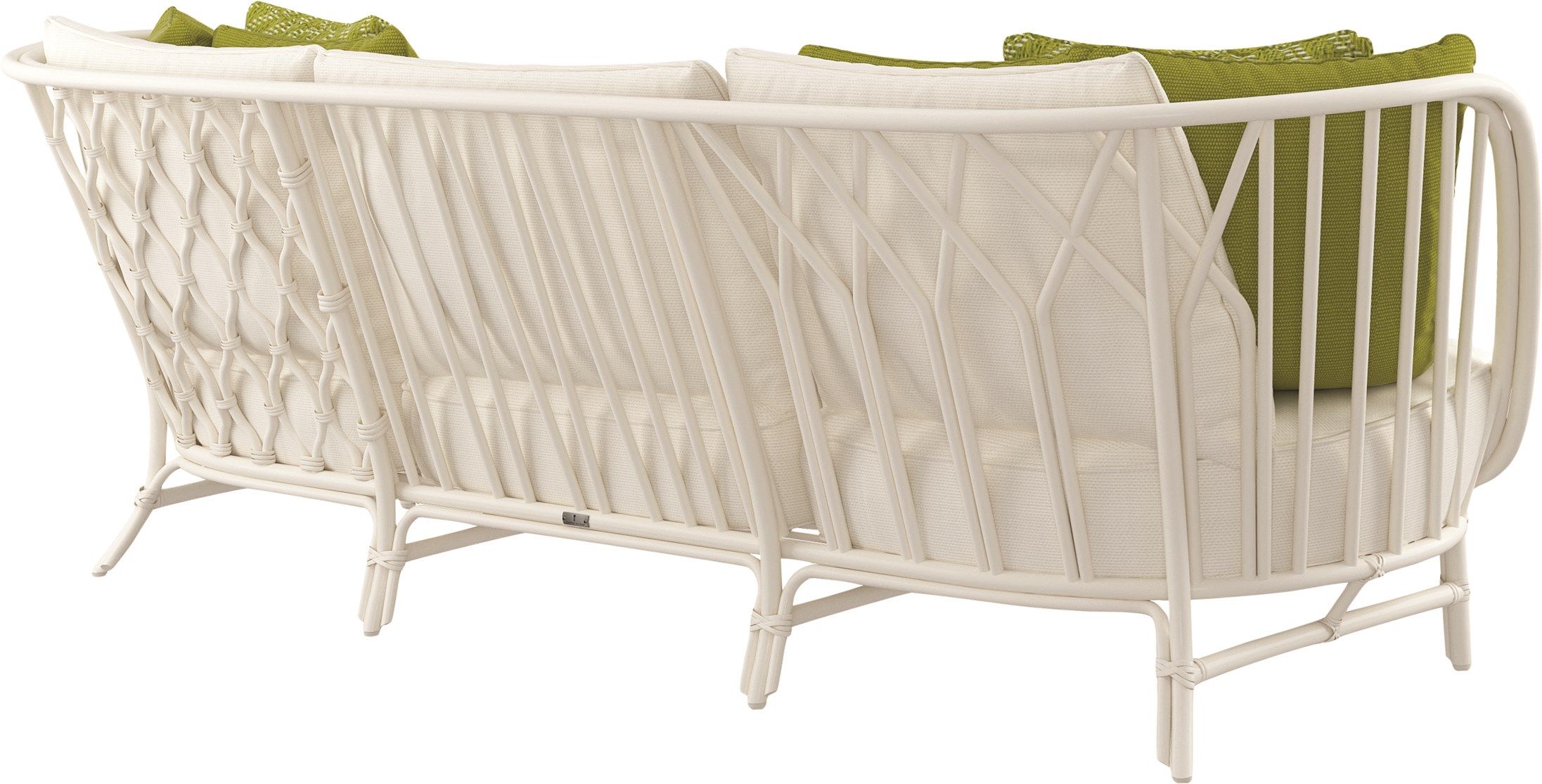 3-местный алюминиевый садовый диван JANUS et Cie Киото Алу ARCH-00146330 - Вид №1