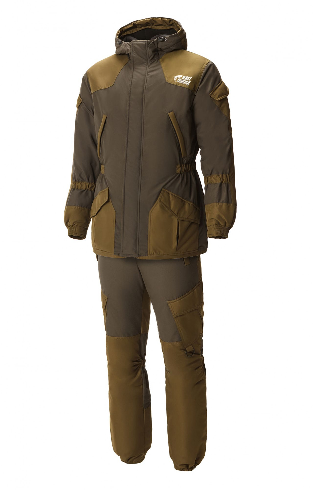 63941 Костюм  зимний хаки West Fishing  Зимняя спецодежда Santreyd 