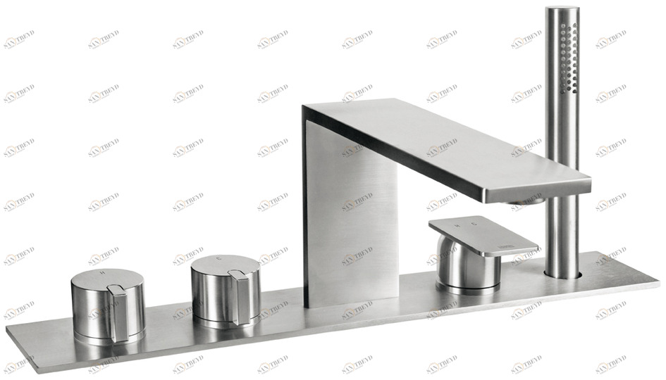 FIR Italia Смеситель для ванны PLAYSTEEL 58 58.3140.4 