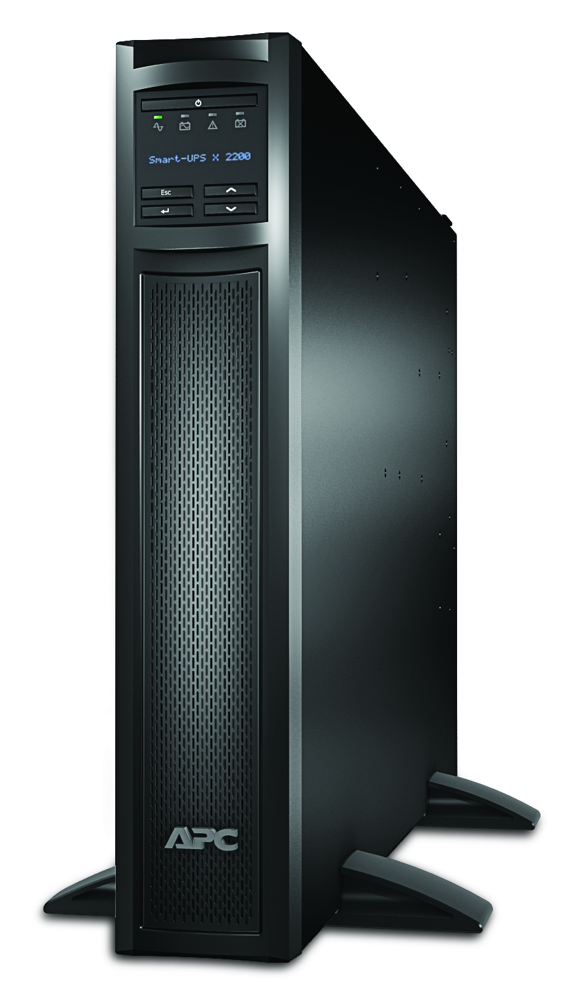 SMX2200RMHV2U Smart-ups x 1980 watts / 2200va rack/tower lcd 200-240v, interface port smartslot, usb, extended runtime model, 2 u APC Santreyd  - Вид №3