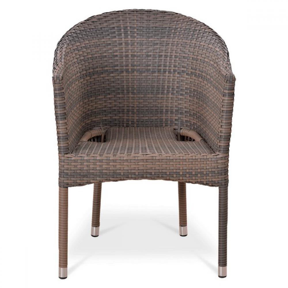 Плетеное кресло коричневое Pale AFINA  240995 Коричневый  - Вид №5