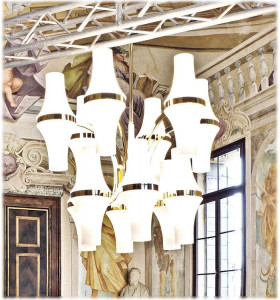 Люстра White Lie SMANIA LMWHITEL03