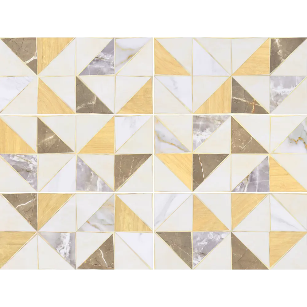 Плитка Triangle Mix 24.9x50 см 1.37 м², цвет бежевый 84766275 STLM-2054583 Santreyd - Вид №1