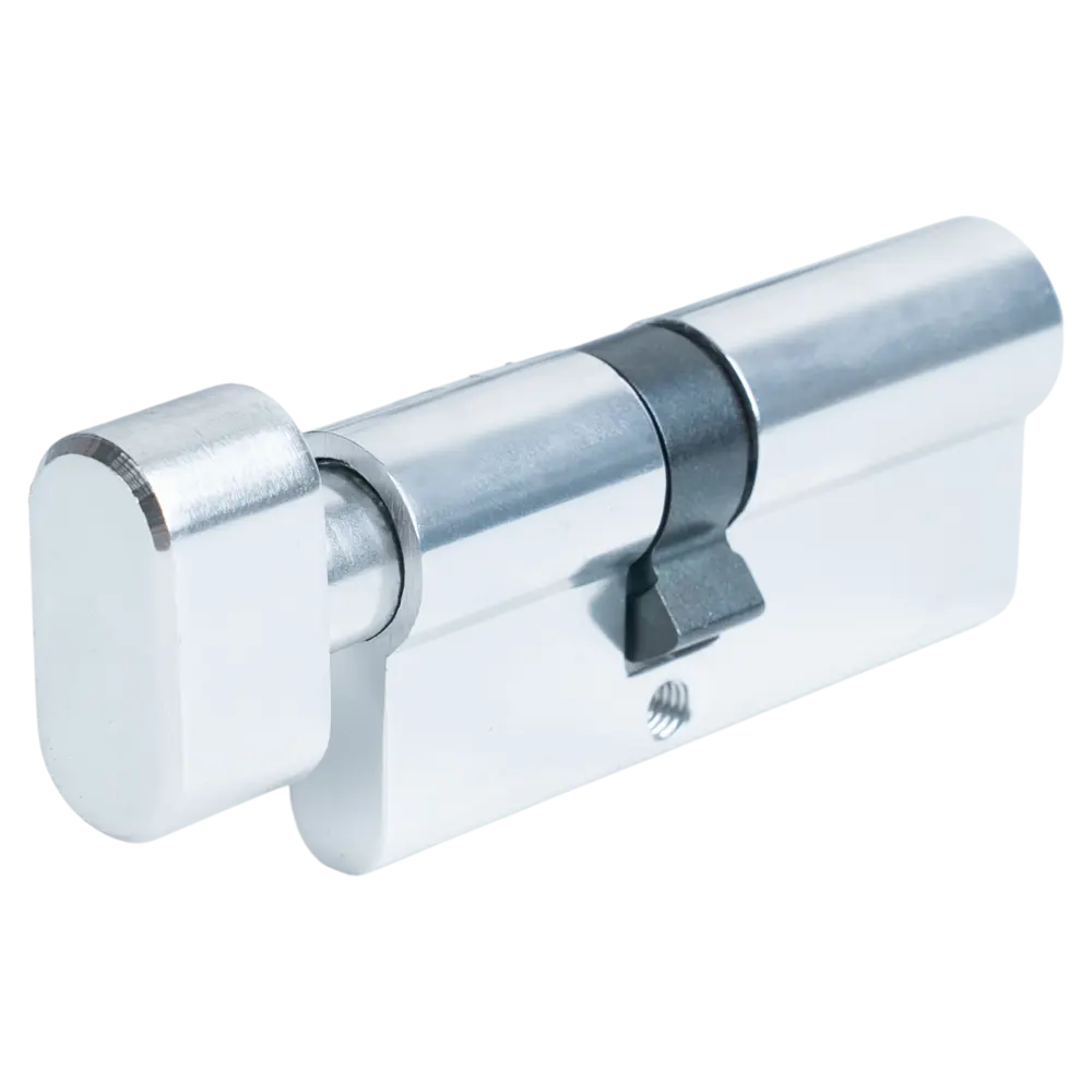 Цилиндр EDS-CYL 30x40 мм ключ/вертушка цвет хром EDSON STLM-2108645