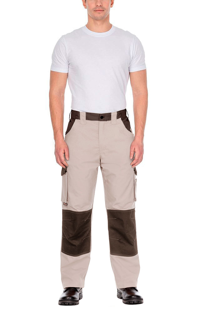 4973747 Костюм  NEW цвет серый песок с серым хаки STATUS  Летняя спецодежда  размер 64-66/182-188  - Вид №7