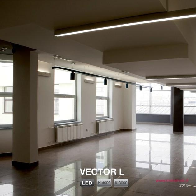 Metalmek Светодиодный подвесной светильник прямого света Vector l 9730 op - Вид №2