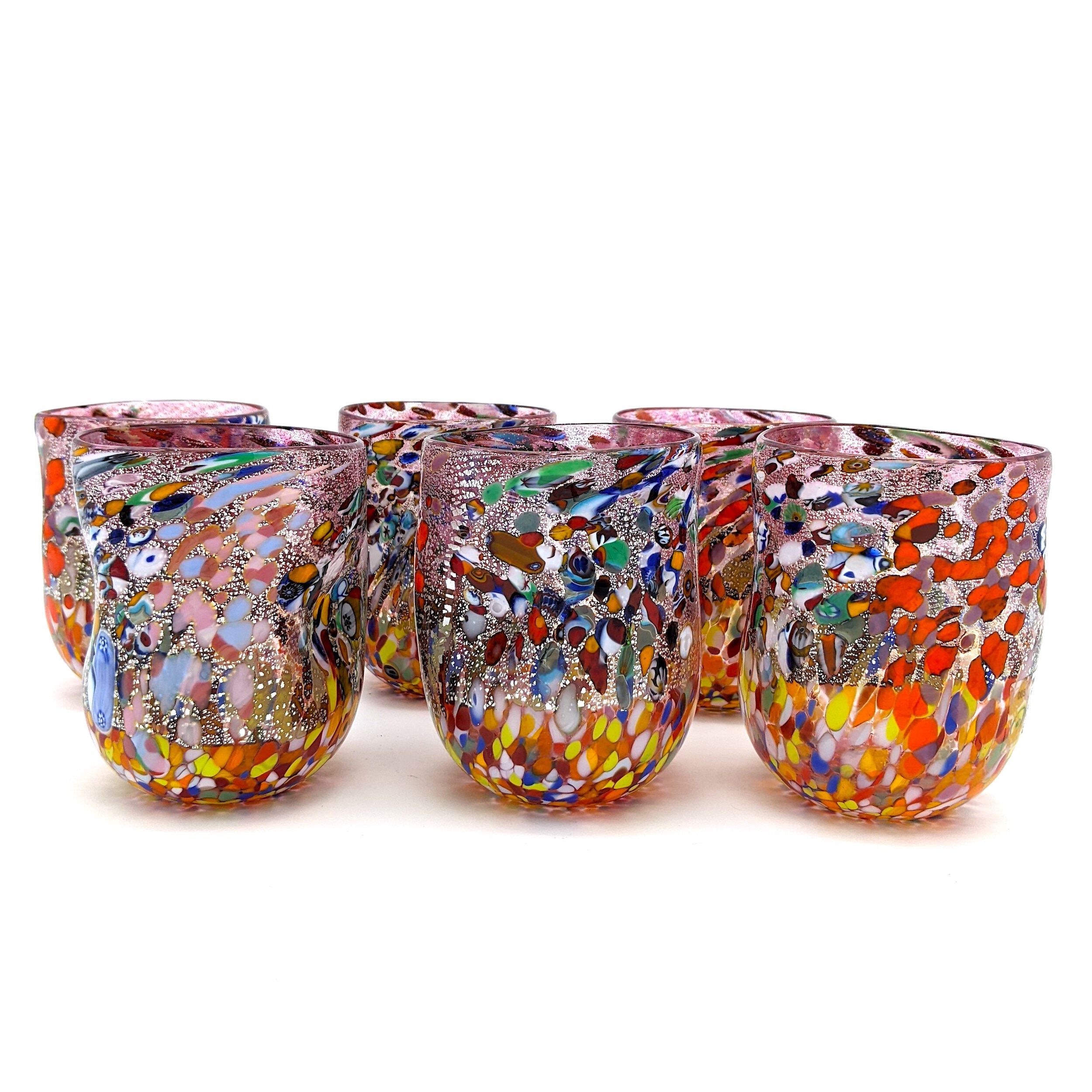 Набор из шести стаканов из муранского стекла ручной работы YourMurano готы ARCH-00023287 - Вид №6