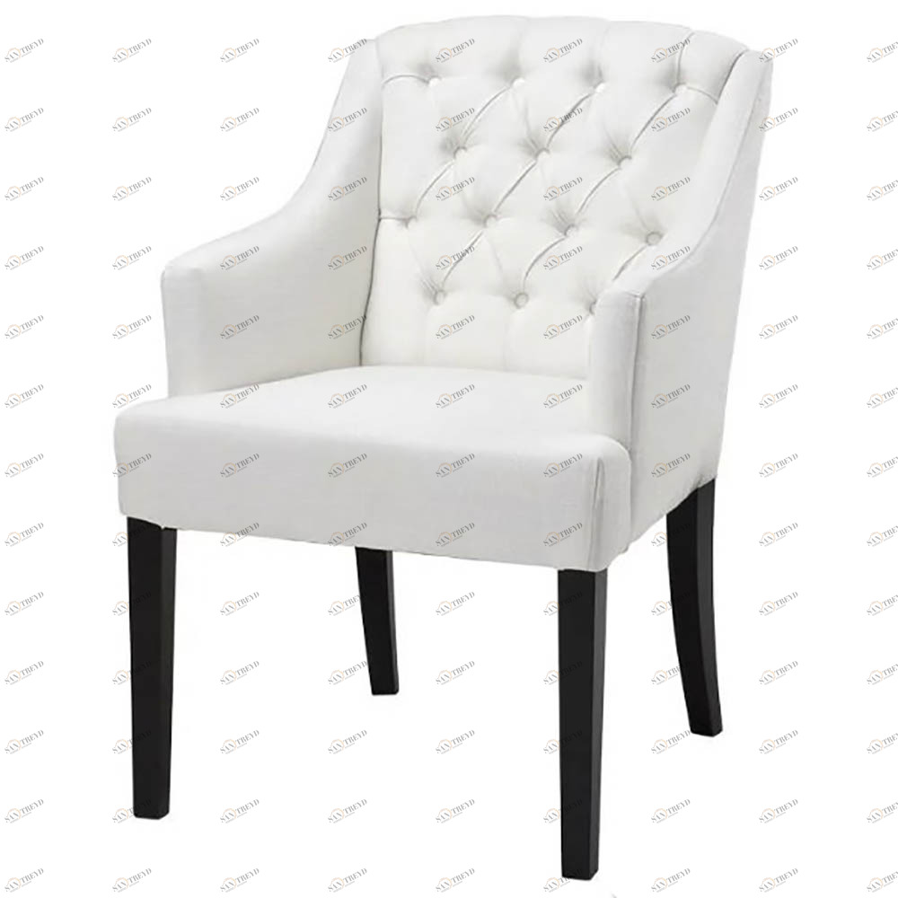 Обеденный стул с подлокотниками Lancaster от Eichholtz Белый EICHHOLTZ EICHHOLTZ 060780 Белый 