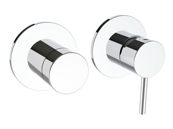 Однорычажный смеситель для душа с 2 отверстиями и переключателем CRISTINA Rubinetterie Phi ARCH-00091656