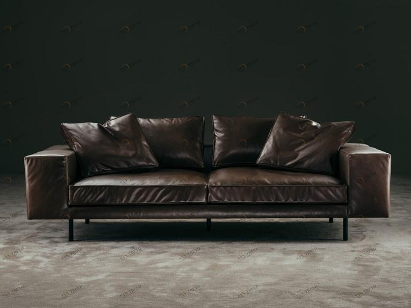 GIOPAGANI Кожаный диван Unknown pleasures sun-id-1472112