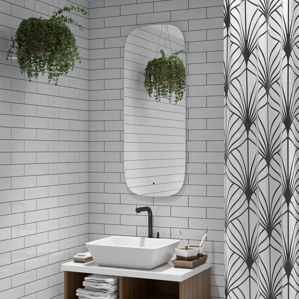Зеркало с подсветкой Bokacho Led 450x1150 мм 83994234 STLM-2197412 Santreyd - Вид №7
