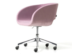 Офисное кресло из ткани с 5 спицами