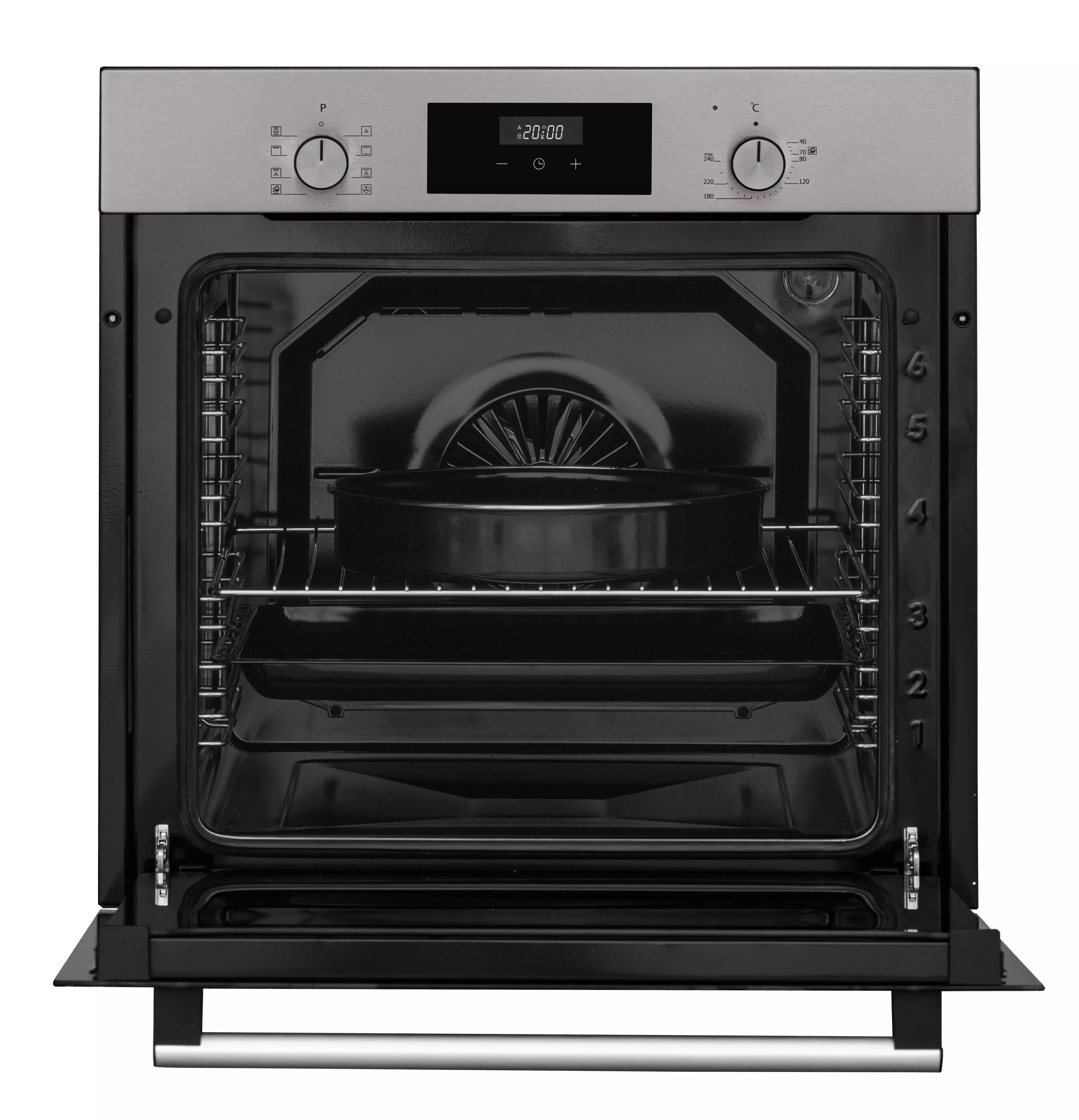 9140916 Электрический духовой шкаф Delvento V6EM68057 серебристый STDN-0054150 - Вид №3