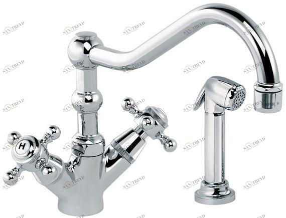 rvb Смеситель для кухни на столешницу с ручным душем на одно отверстие 1920-1921 1921.--.12