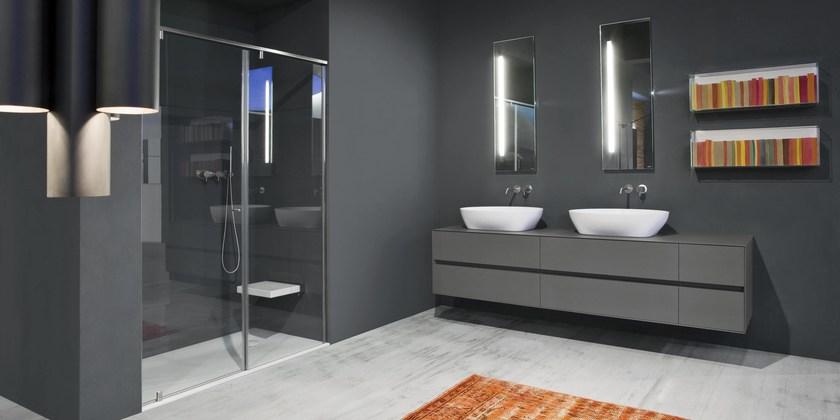 Antonio Lupi Design Модульная душевая кабина из хрусталя с поворотной дверью Antoniolupi sun-id-1380697 - Вид №2