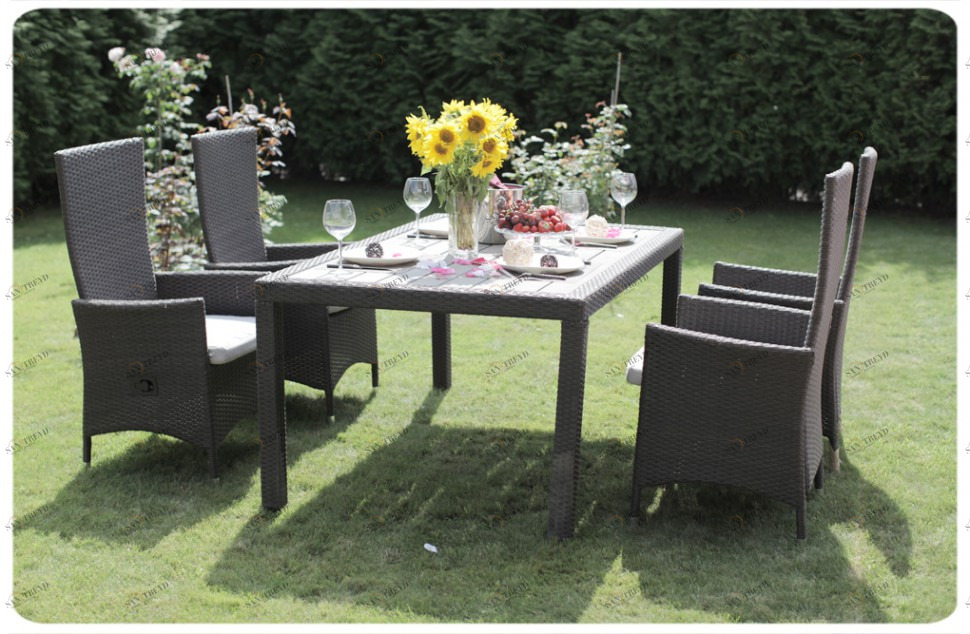 Стол обеденный коричневый Lavras BESTA FIESTA MONACO 044713 Бежевый;коричневый