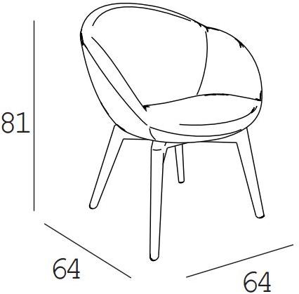 Dall'Agnese Мягкое кресло с подлокотниками  0613002  - Вид №2