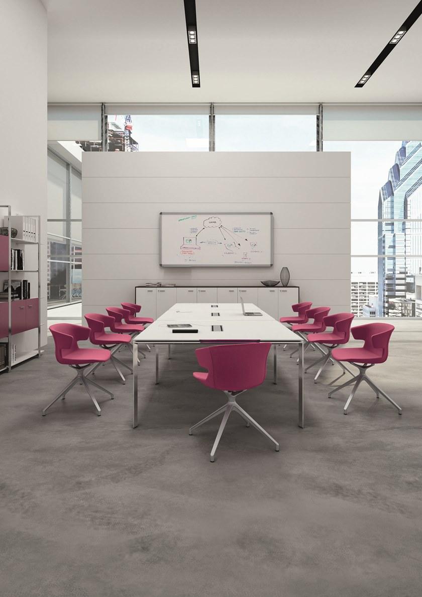 Quadrifoglio Прямоугольный стол для совещаний X7 sun-id-1504870 - Вид №6