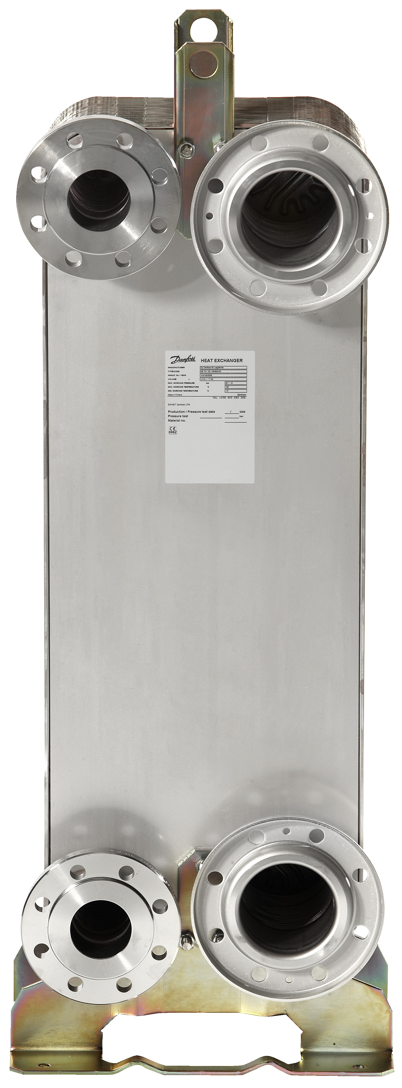 Danfoss Паяный пластинчатый теплообменник серии XB70 XB 70H-1 100 DN65/DN100 004B2017  - Вид №22