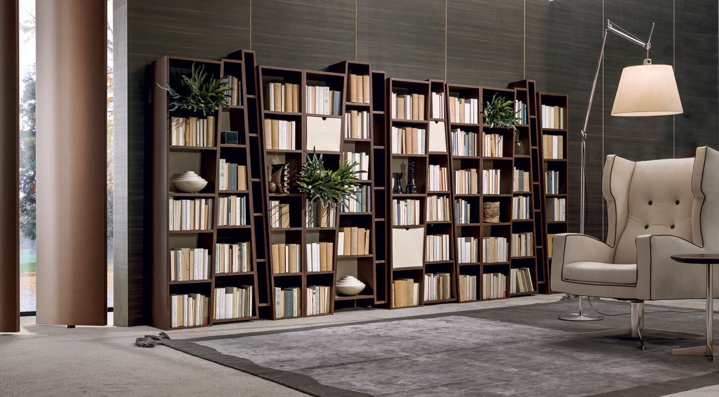 Самонесущий книжный шкаф из шпона i 4 Mariani BEAT ARCH-00018361 - Вид №3