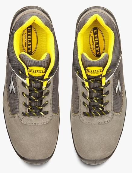 DIADORA UTILITY Низкие защитные туфли из замшевой кожи теленка D-blitz low s1p src sun-id-1439148 - Вид №2