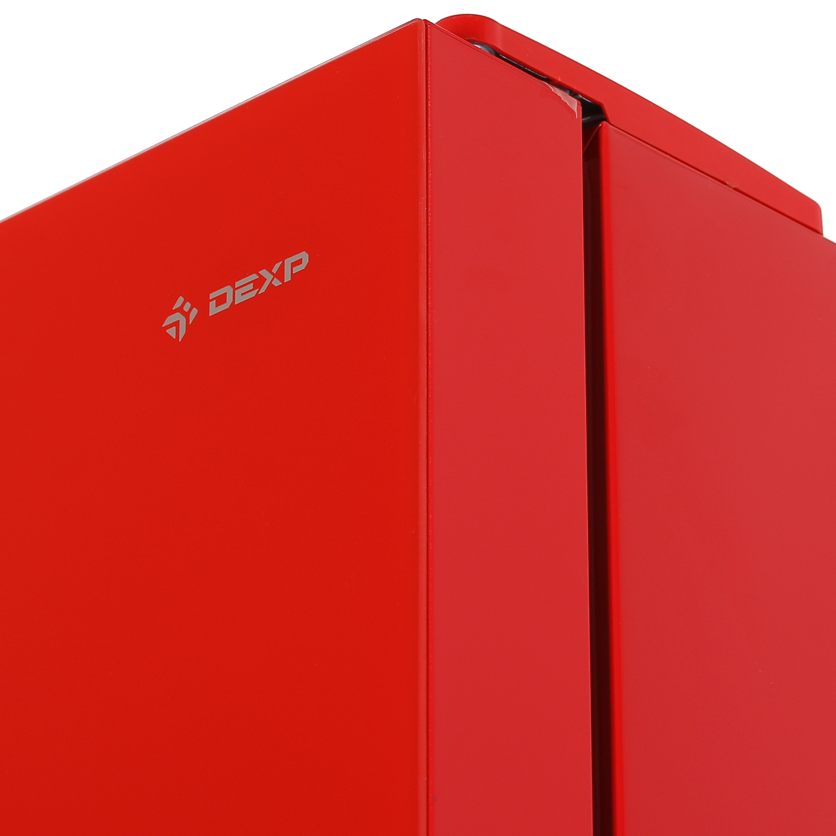 5032049 Холодильник с морозильником   DEXP RF-CN350DMG/SI красный STDN-0118379 - Вид №7