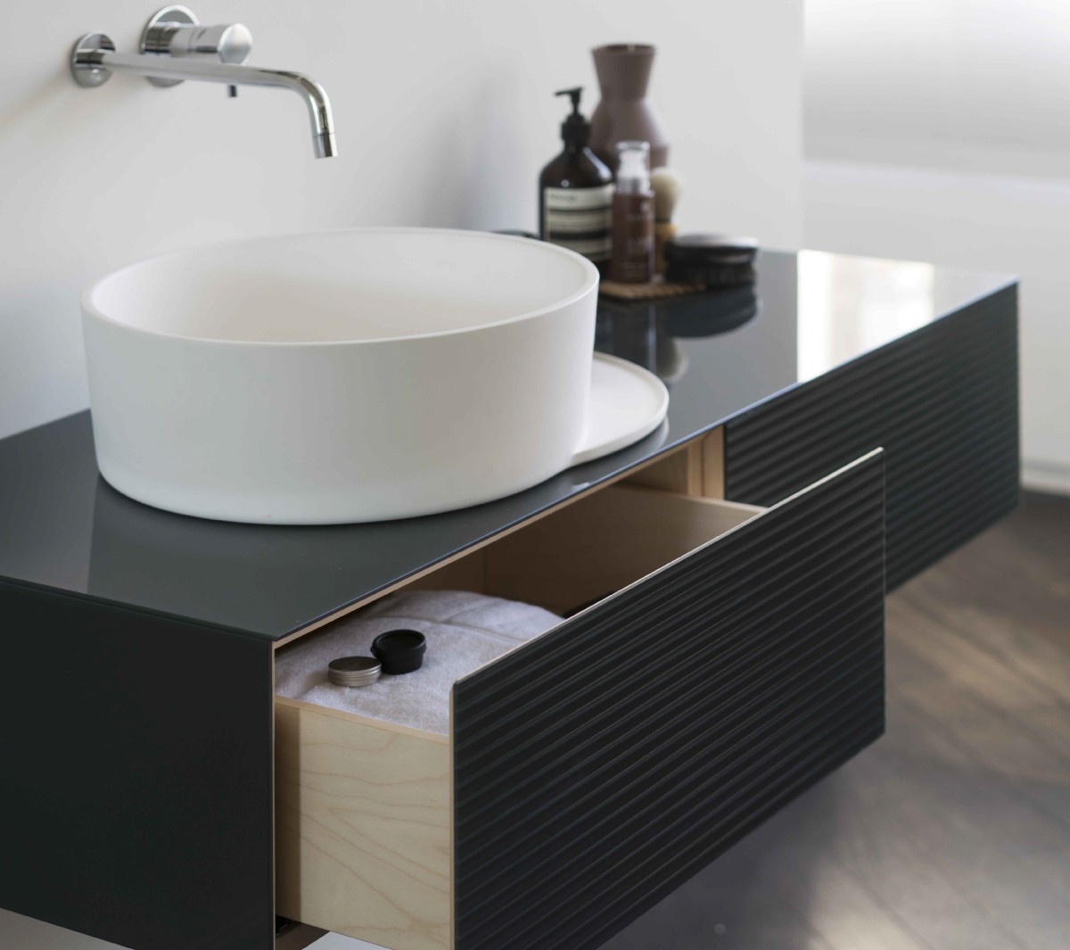 Ex.T Plateau Cabinet Шкаф с ящиками EXCABPLAT114GR-milano2017  - Вид №5