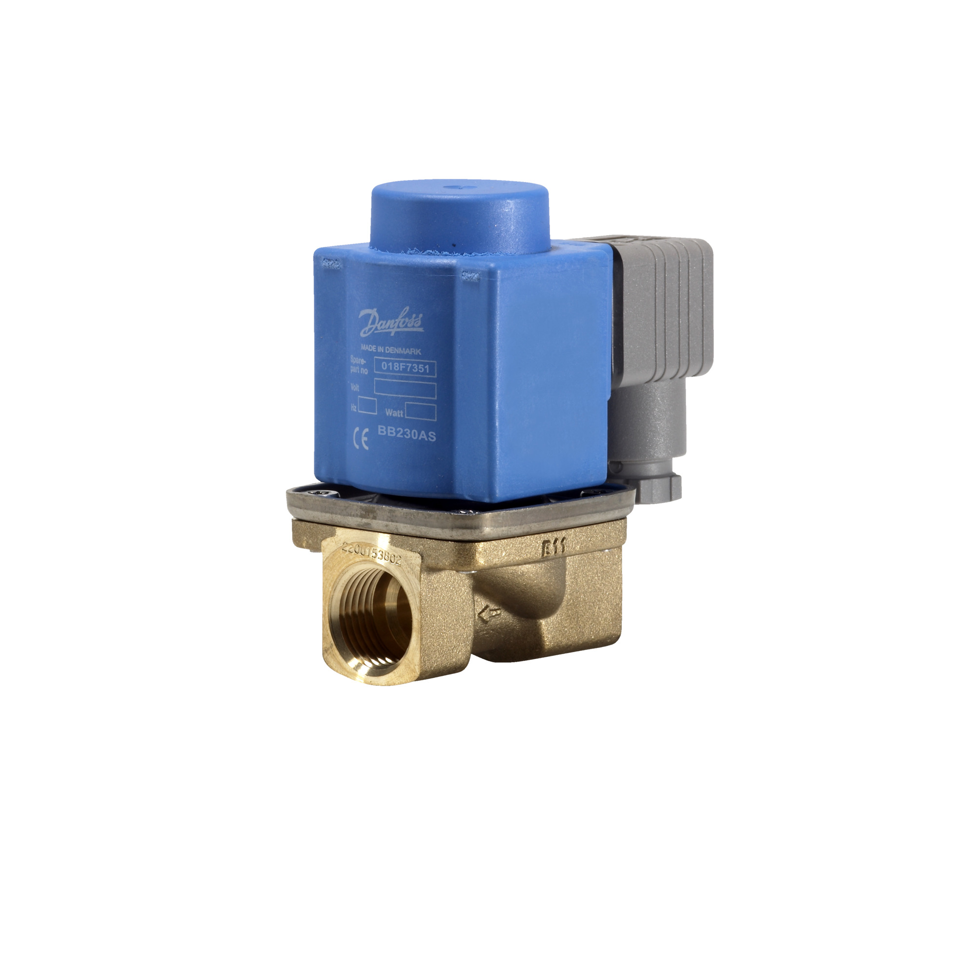Danfoss EV220B — двухходовые электромагнитные клапаны для общей промышленности Клапан электромагнитный EV220B 032U7174  - Вид №22