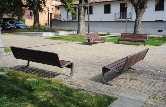 Neri Деревянная скамейка со спинкой Carya 2109  - Вид №2