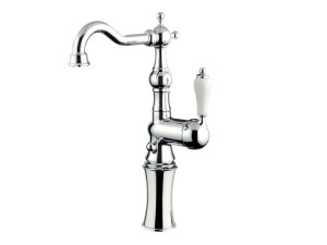 Однорычажный высокий смеситель для раковины