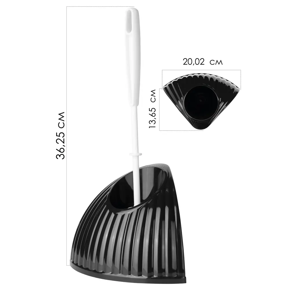 BEROSSI Dakota — эргономичный ёршик для унитаза в современном дизайне 89377090 STLM-1460504 - Вид №8