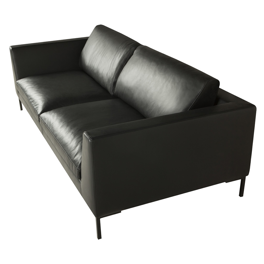 Диван Tokyo, трехместный, черный, обивка Matrix Sits S1671 - Вид №2